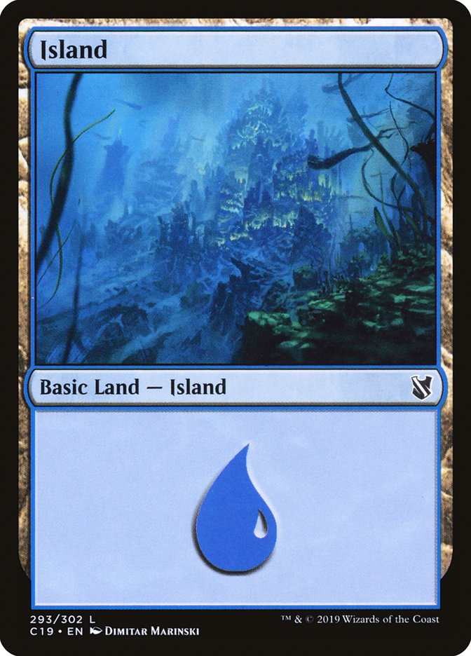 Island (293) [Commander 2019] | Pegasus Games WI