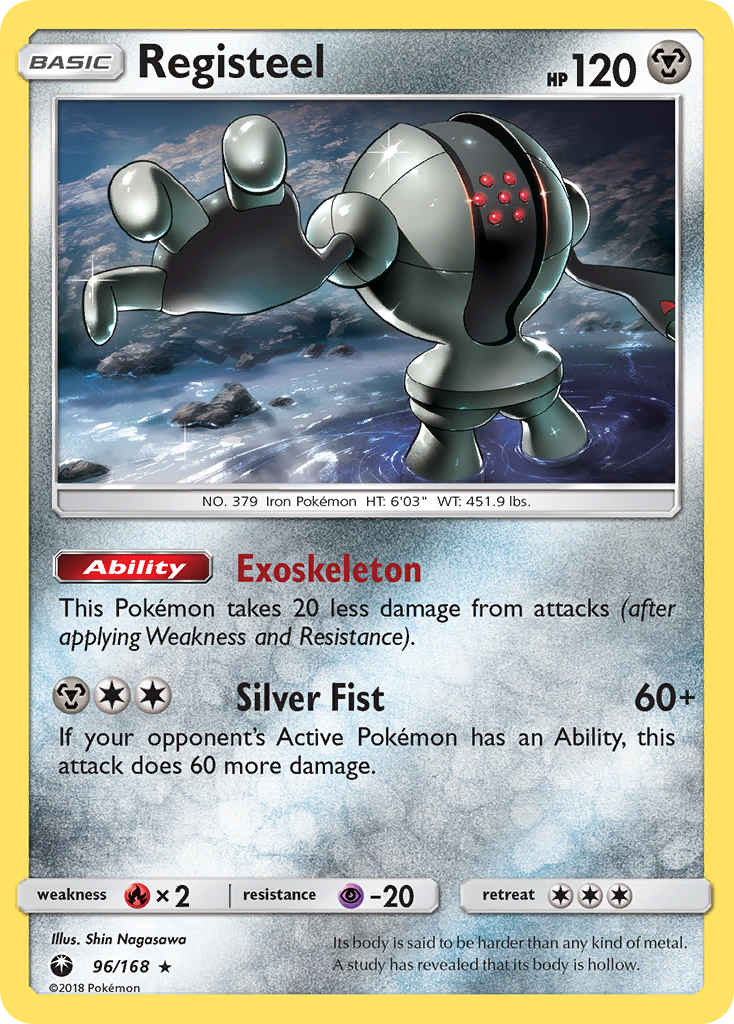 Registeel (96/168) [Sun & Moon: Celestial Storm] | Pegasus Games WI