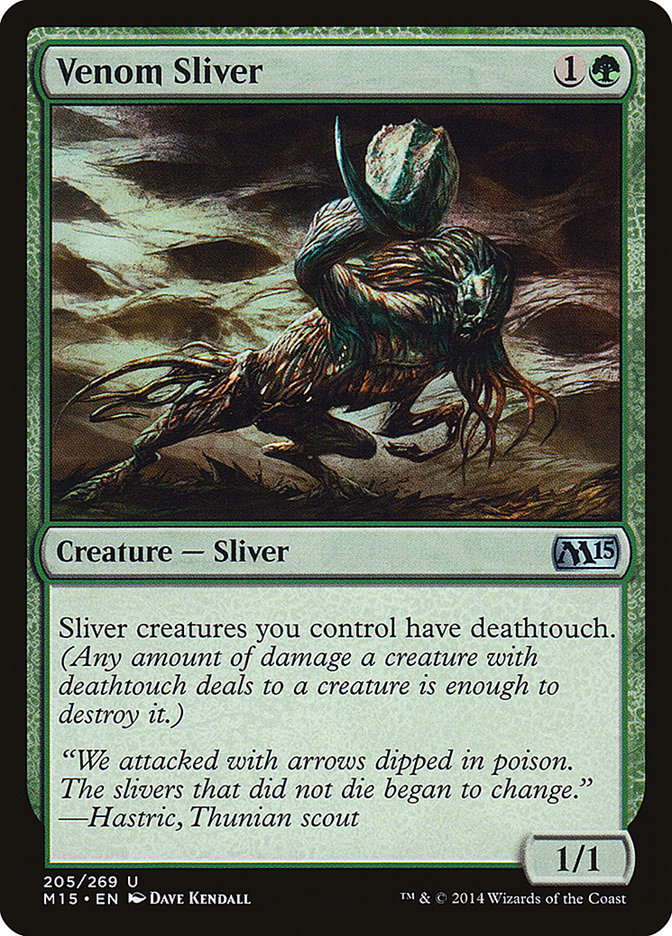 Venom Sliver [Magic 2015] | Pegasus Games WI