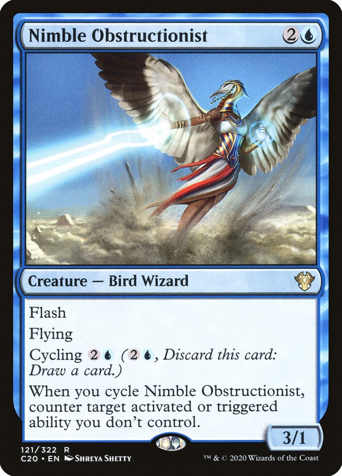 Nimble Obstructionist [Commander 2020] | Pegasus Games WI