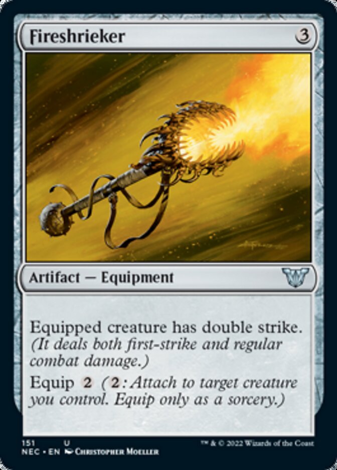 Fireshrieker [Kamigawa: Neon Dynasty Commander] | Pegasus Games WI
