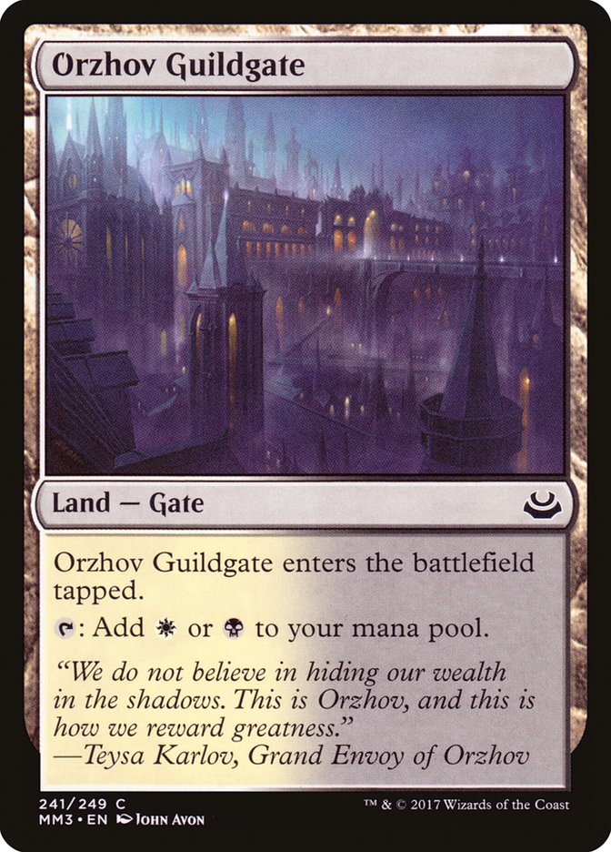 Orzhov Guildgate [Modern Masters 2017] | Pegasus Games WI