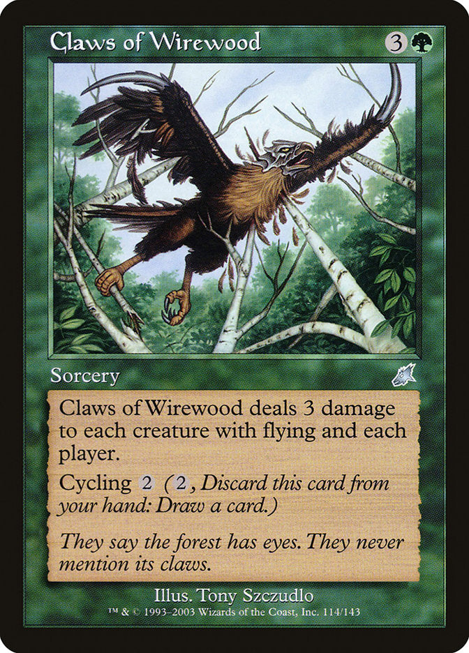 Claws of Wirewood [Scourge] | Pegasus Games WI