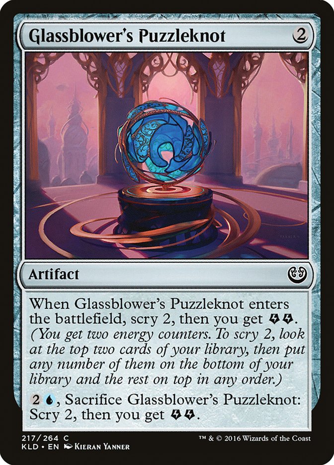 Glassblower's Puzzleknot [Kaladesh] | Pegasus Games WI