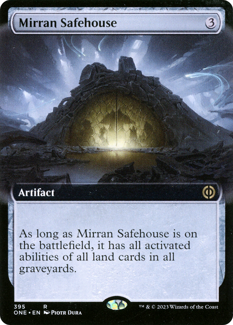 Mirran Safehouse (Extended Art) [Phyrexia: All Will Be One] | Pegasus Games WI