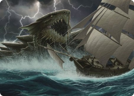Dragon Turtle Art Card [Dungeons & Dragons: Adventures in the Forgotten Realms Art Series] | Pegasus Games WI