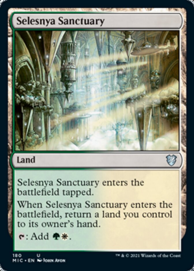 Selesnya Sanctuary [Innistrad: Midnight Hunt Commander] | Pegasus Games WI