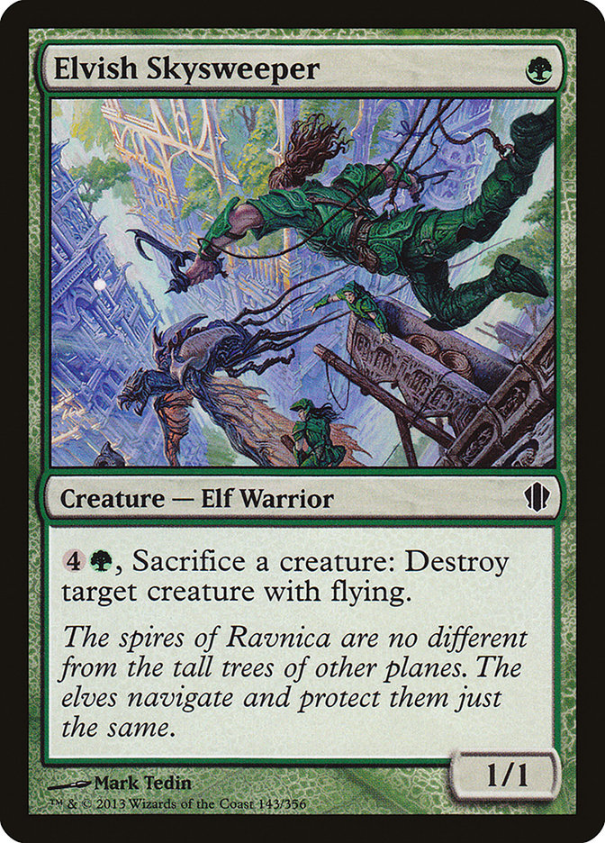 Elvish Skysweeper [Commander 2013] | Pegasus Games WI