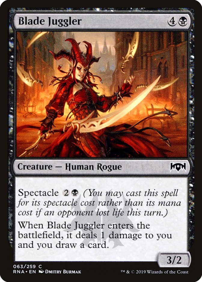 Blade Juggler [Ravnica Allegiance] | Pegasus Games WI