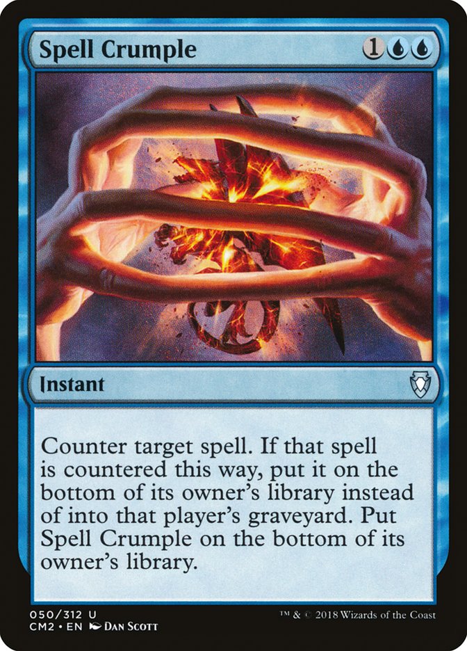 Spell Crumple [Commander Anthology Volume II] | Pegasus Games WI