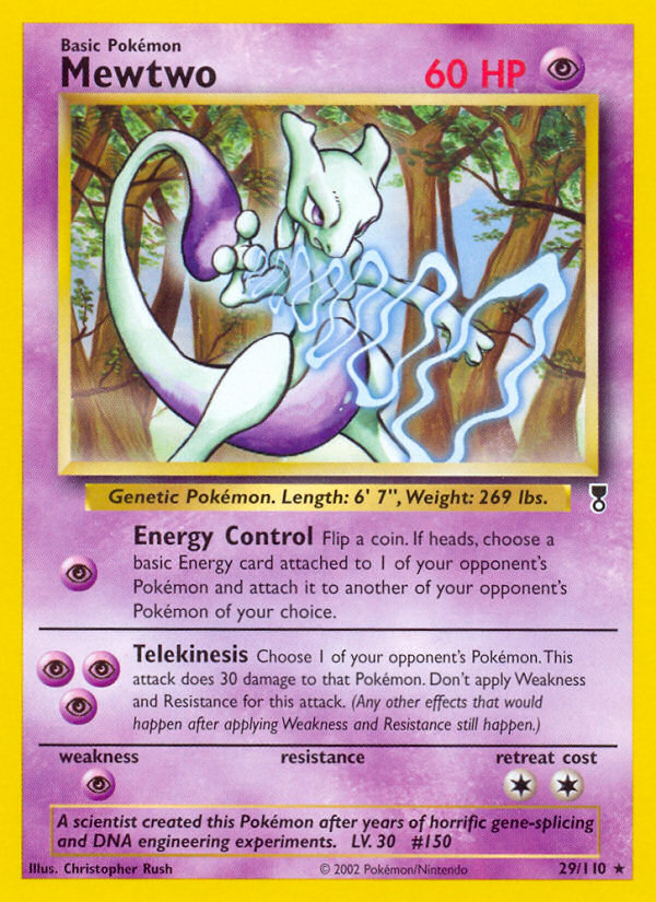 Mewtwo (29/110) [Legendary Collection] | Pegasus Games WI