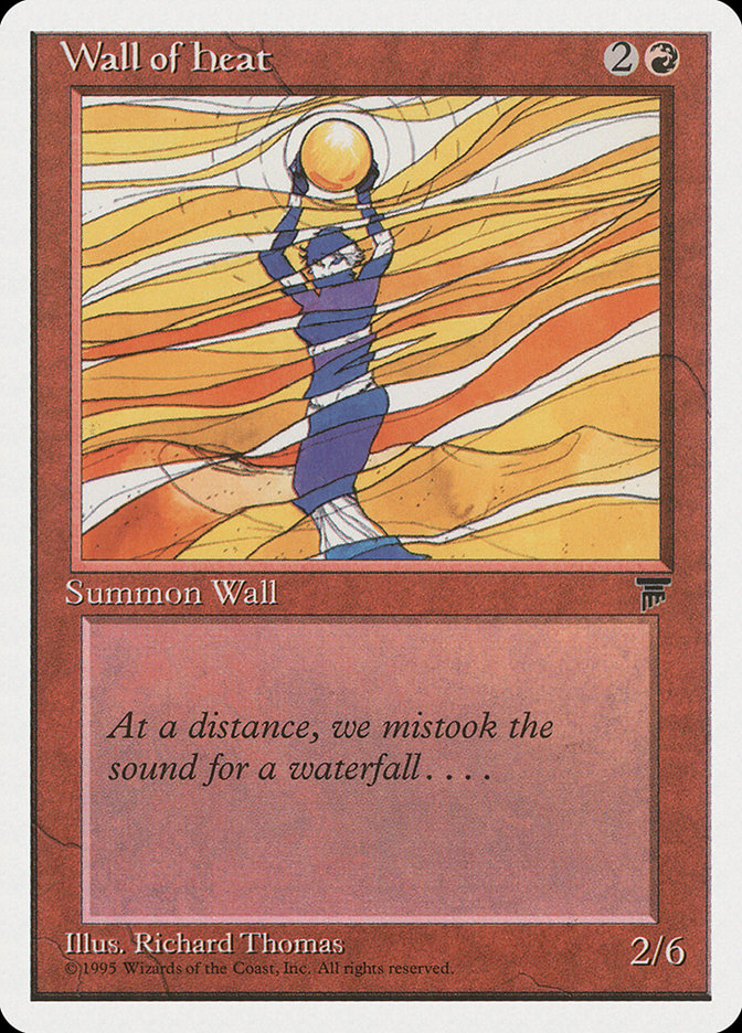 Wall of Heat [Chronicles] | Pegasus Games WI