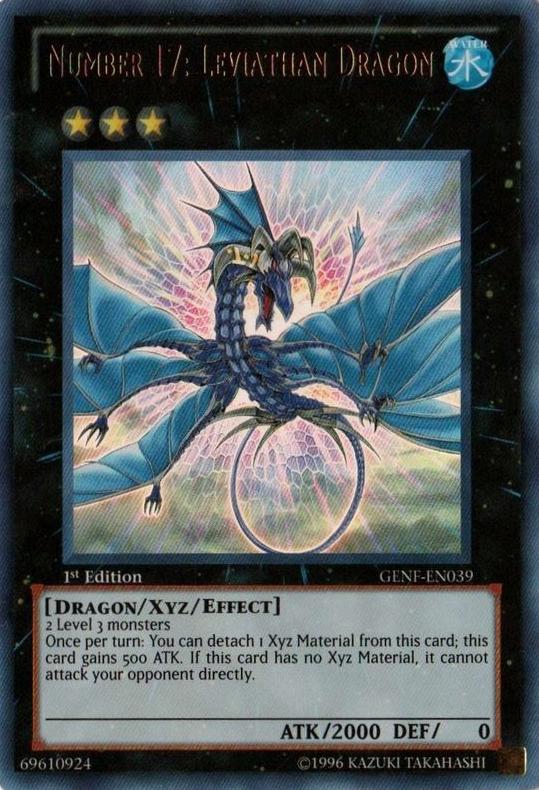 Number 17: Leviathan Dragon [GENF-EN039] Ultra Rare | Pegasus Games WI