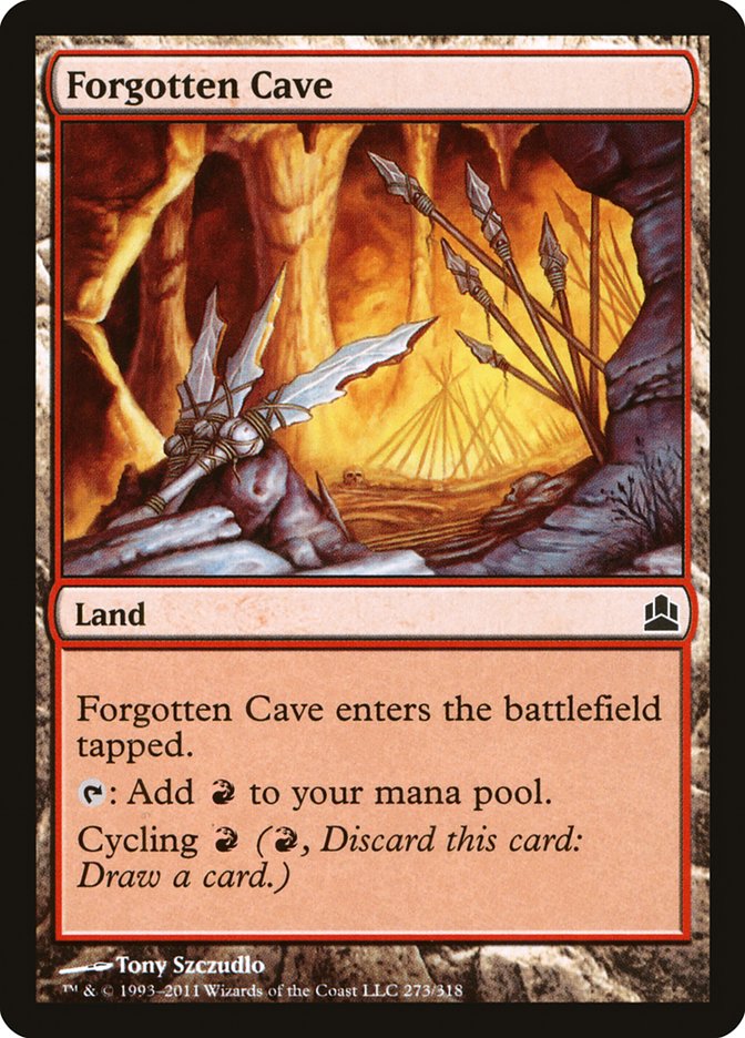 Forgotten Cave [Commander 2011] | Pegasus Games WI