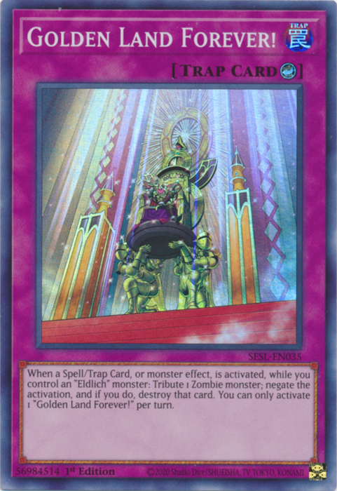 Golden Land Forever! [SESL-EN035] Super Rare | Pegasus Games WI
