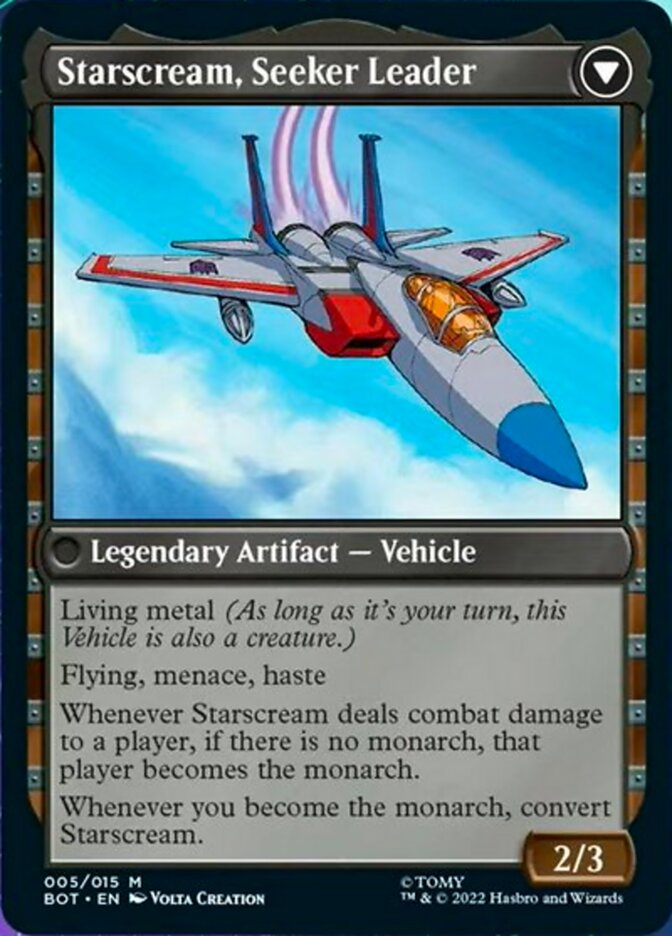 Starscream, Power Hungry // Starscream, Seeker Leader [Transformers] | Pegasus Games WI