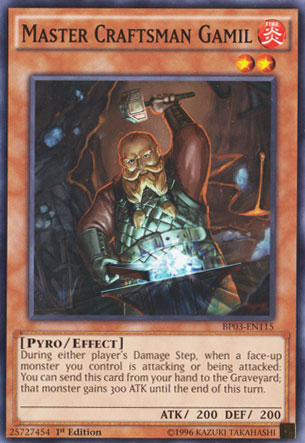 Master Craftsman Gamil [BP03-EN115] Common | Pegasus Games WI