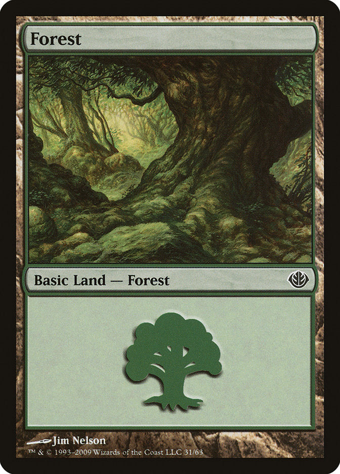 Forest (31) [Duel Decks: Garruk vs. Liliana] | Pegasus Games WI