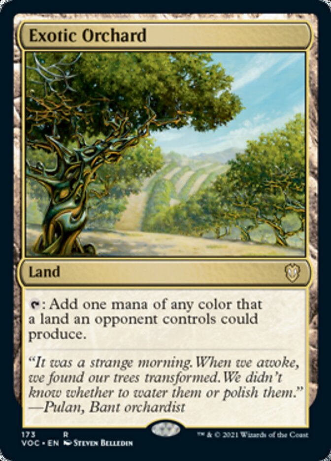 Exotic Orchard [Innistrad: Crimson Vow Commander] | Pegasus Games WI