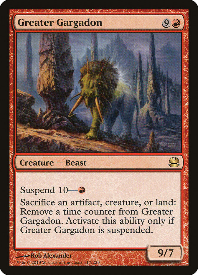 Greater Gargadon [Modern Masters] | Pegasus Games WI