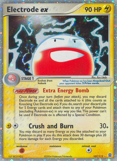 Electrode ex (107/112) [EX: FireRed & LeafGreen] | Pegasus Games WI