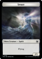 Spirt (9) // Treasure Double-Sided Token [March of the Machine Commander Tokens] | Pegasus Games WI