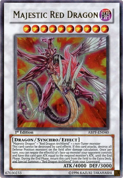 Majestic Red Dragon [ABPF-EN040] Ultra Rare | Pegasus Games WI