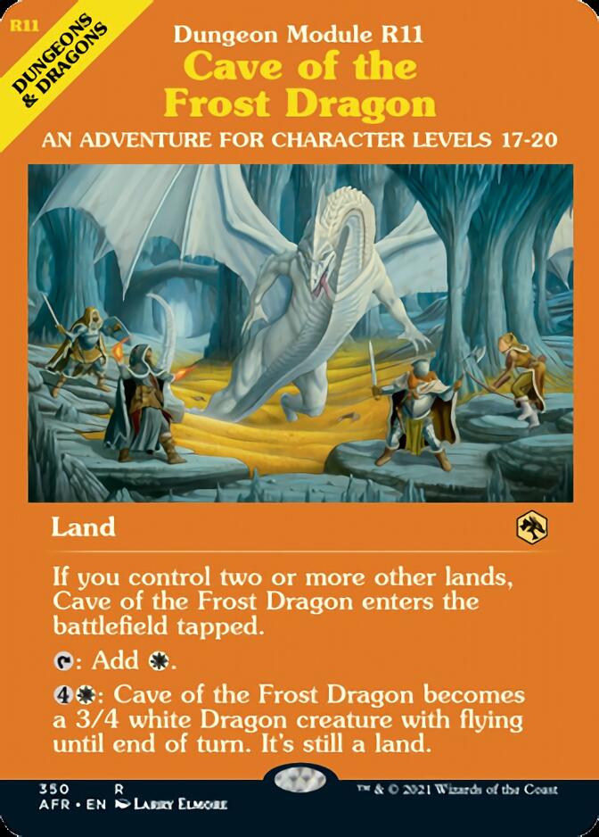 Cave of the Frost Dragon (Dungeon Module) [Dungeons & Dragons: Adventures in the Forgotten Realms] | Pegasus Games WI
