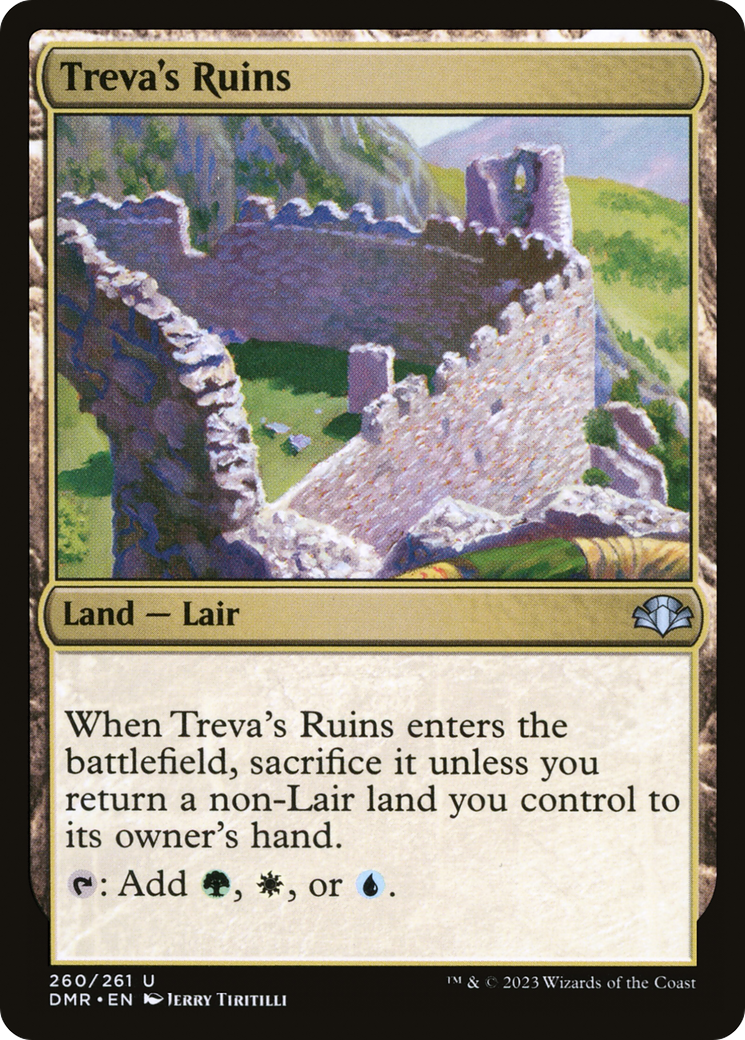 Treva's Ruins [Dominaria Remastered] | Pegasus Games WI