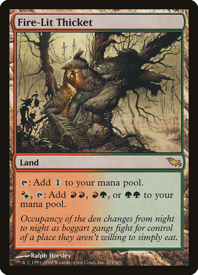 Fire-Lit Thicket [Shadowmoor] | Pegasus Games WI