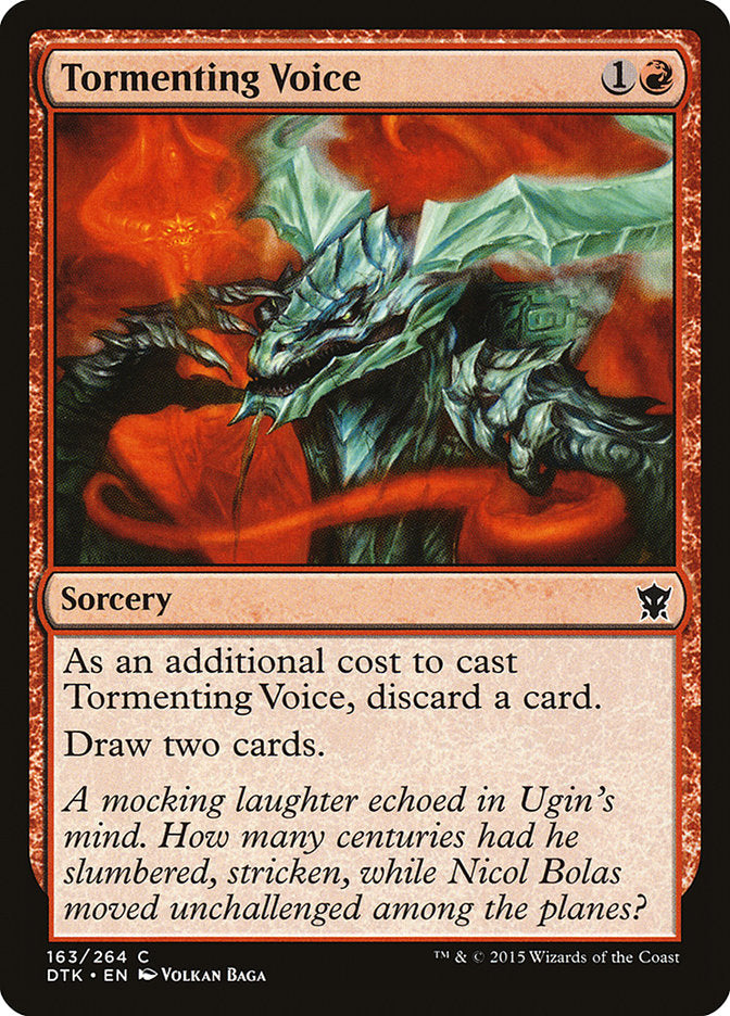 Tormenting Voice [Dragons of Tarkir] | Pegasus Games WI