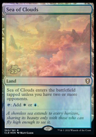 Sea of Clouds [Commander Legends: Battle for Baldur's Gate Prerelease Promos] | Pegasus Games WI