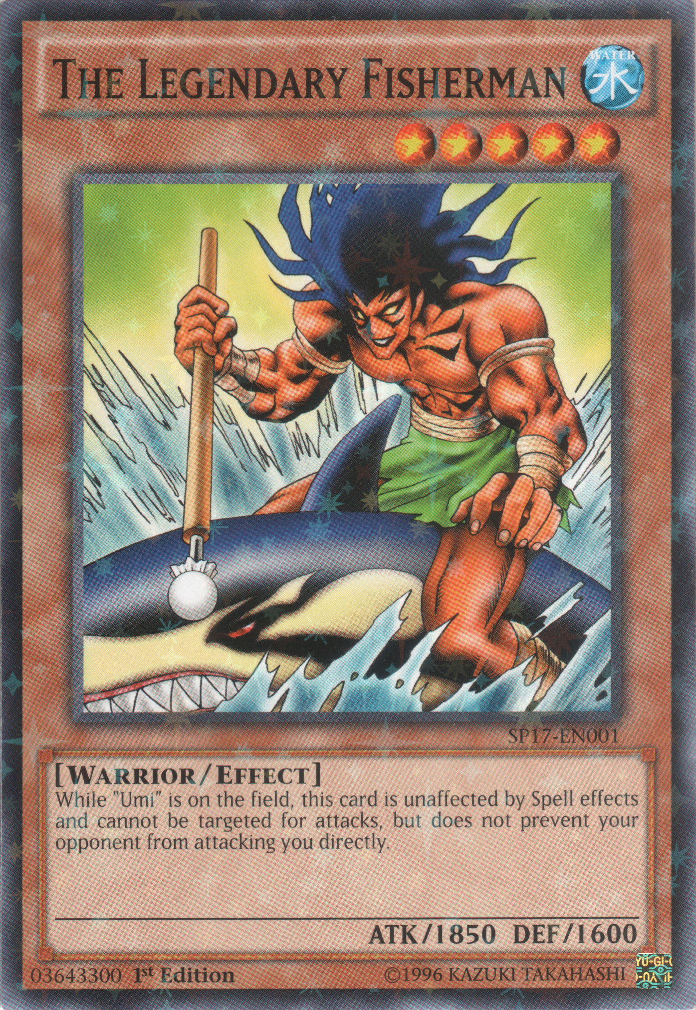 The Legendary Fisherman (Starfoil) [SP17-EN001] Starfoil Rare | Pegasus Games WI