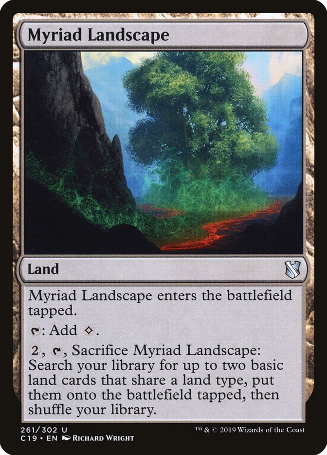 Myriad Landscape [Commander 2019] | Pegasus Games WI