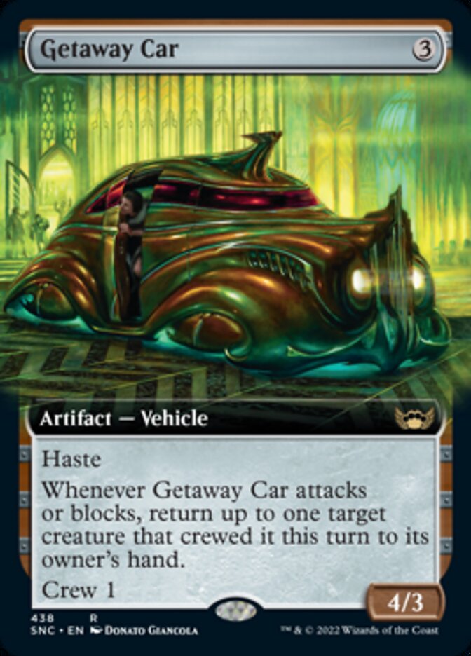 Getaway Car (Extended Art) [Streets of New Capenna] | Pegasus Games WI