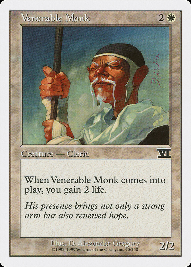 Venerable Monk [Classic Sixth Edition] | Pegasus Games WI