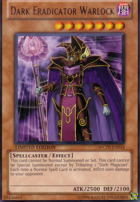 Dark Eradicator Warlock [WCPP-EN014] Rare | Pegasus Games WI