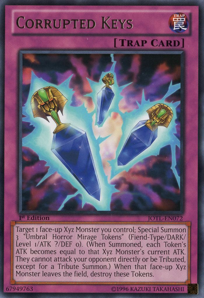 Corrupted Keys [JOTL-EN072] Rare | Pegasus Games WI
