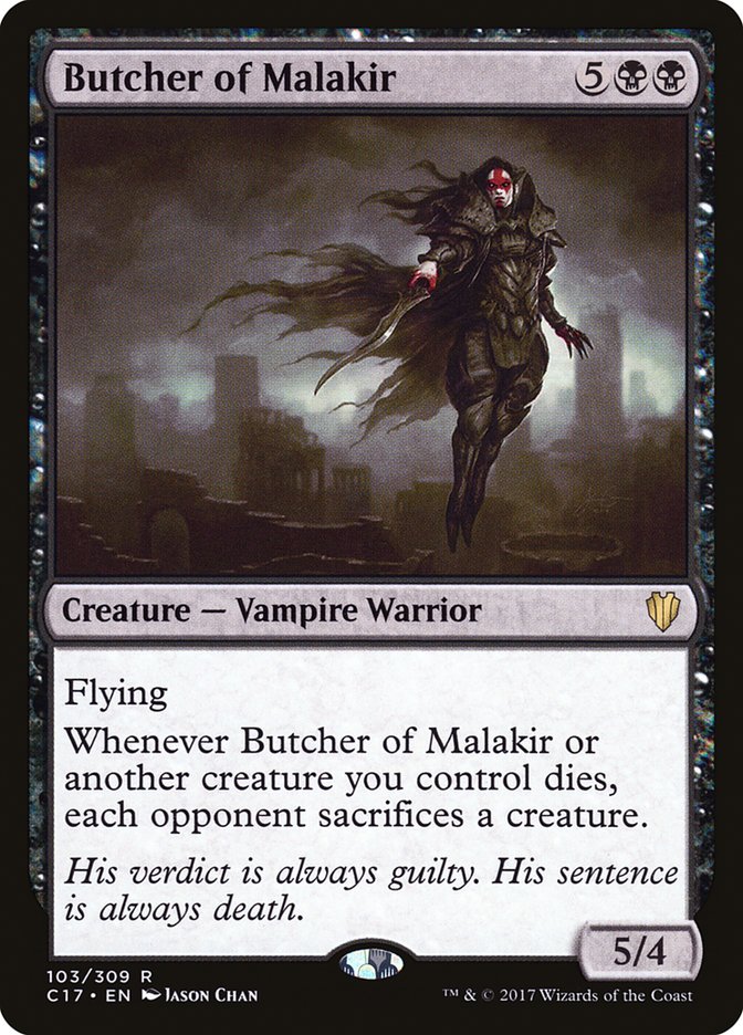 Butcher of Malakir [Commander 2017] | Pegasus Games WI