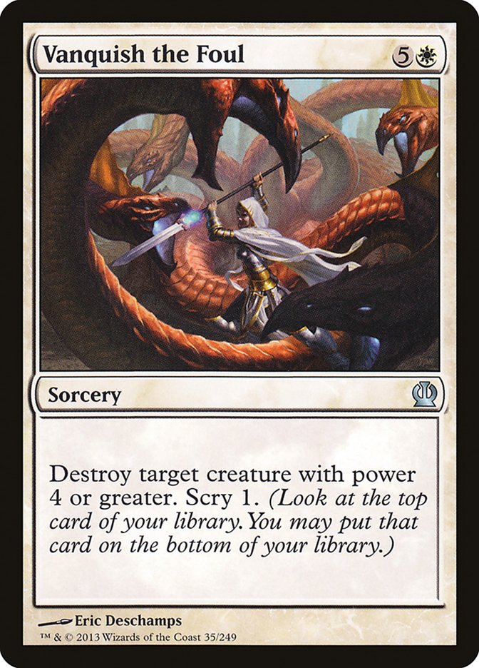 Vanquish the Foul [Theros] | Pegasus Games WI