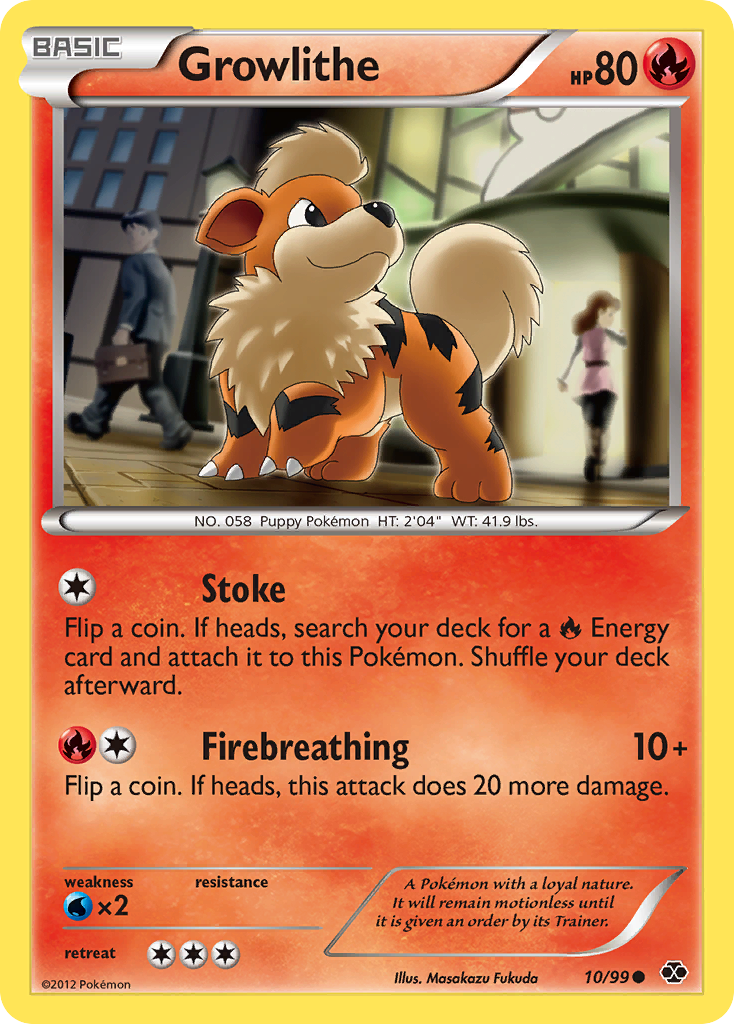 Growlithe (10/99) [Black & White: Next Destinies] | Pegasus Games WI