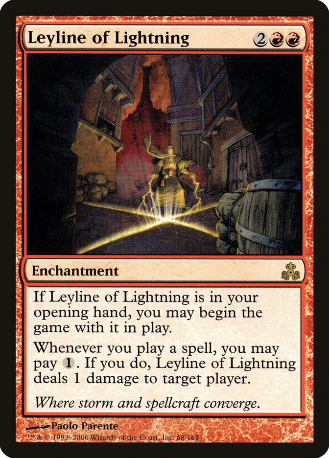 Leyline of Lightning [Guildpact] | Pegasus Games WI