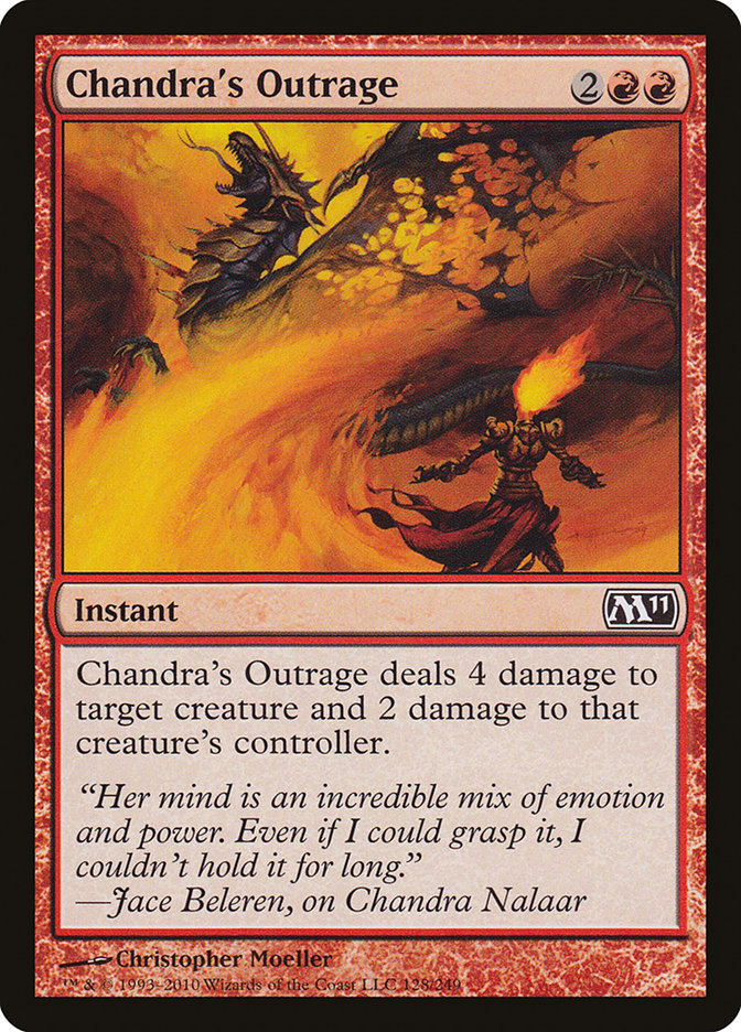 Chandra's Outrage [Magic 2011] | Pegasus Games WI