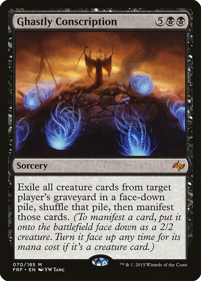 Ghastly Conscription [Fate Reforged] | Pegasus Games WI