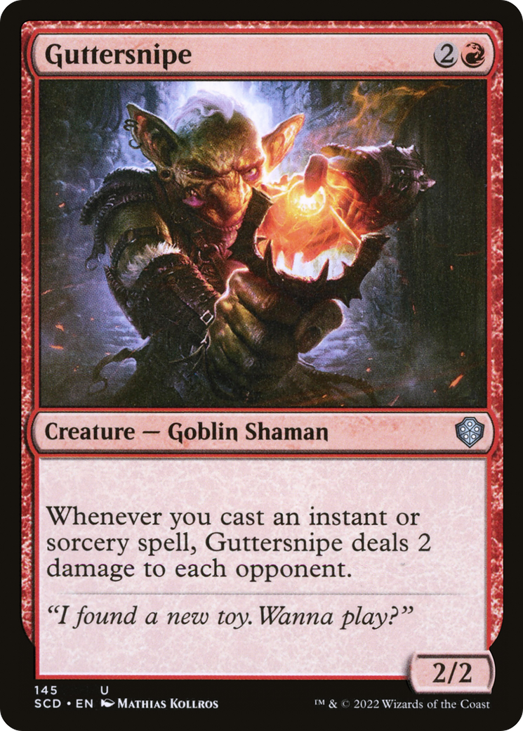 Guttersnipe [Starter Commander Decks] | Pegasus Games WI