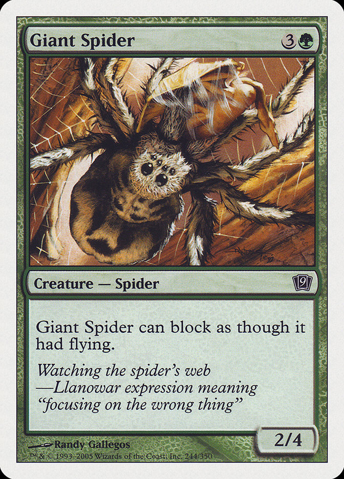 Giant Spider [Ninth Edition] | Pegasus Games WI