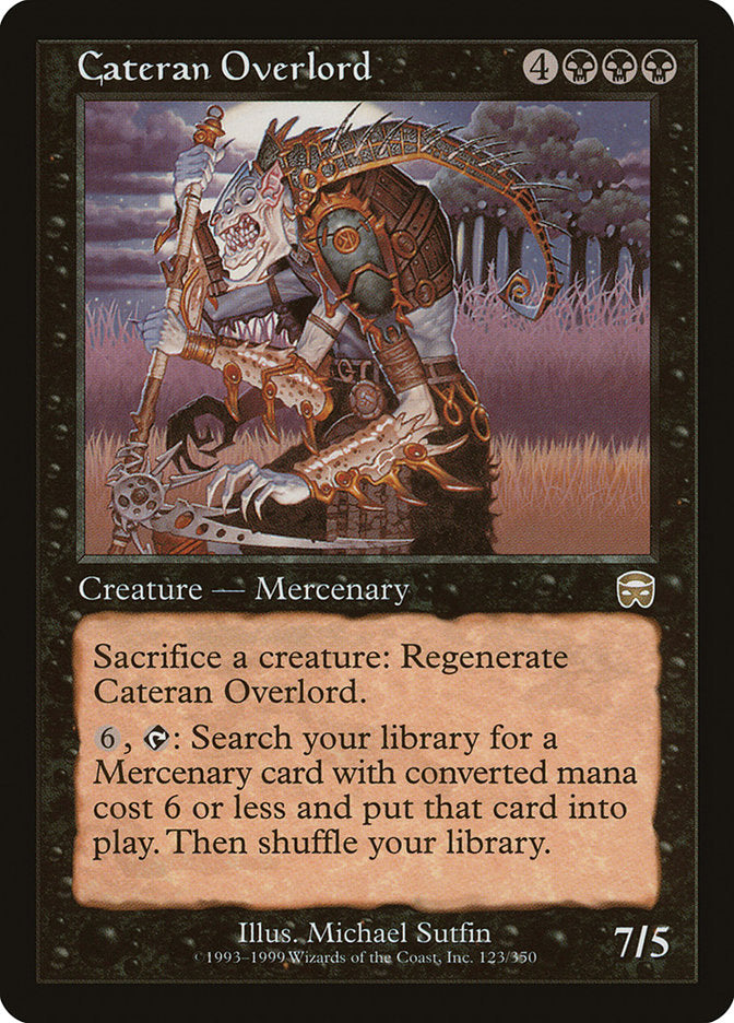 Cateran Overlord [Mercadian Masques] | Pegasus Games WI
