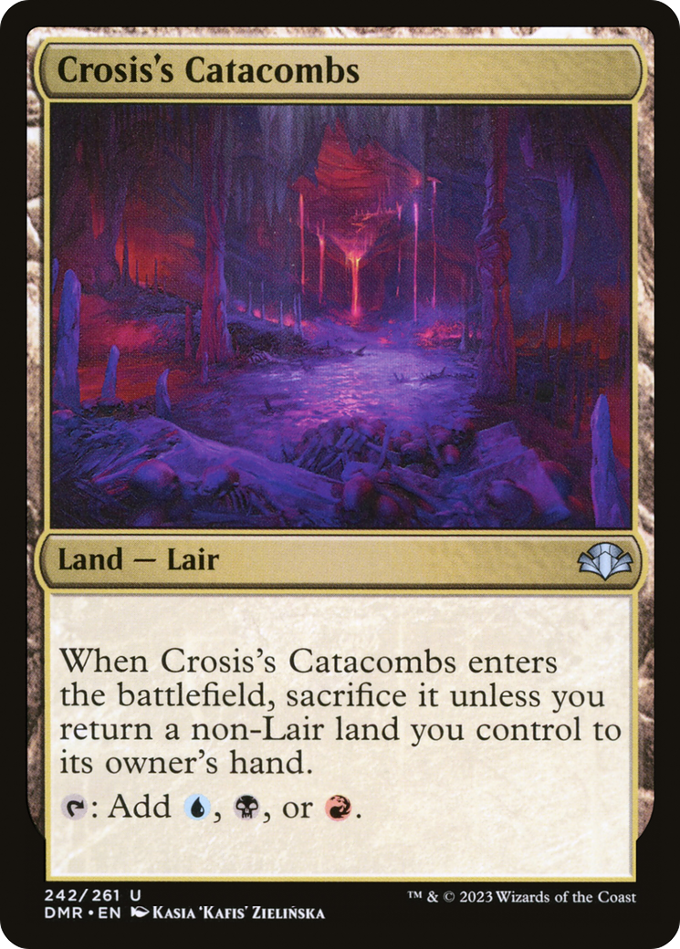Crosis's Catacombs [Dominaria Remastered] | Pegasus Games WI