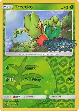 Treecko (8/168) (Toys R Us Exclusive) [Sun & Moon: Celestial Storm] | Pegasus Games WI