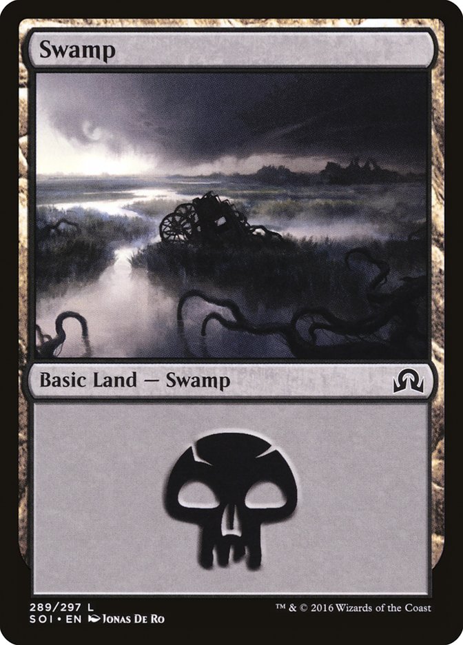 Swamp (289) [Shadows over Innistrad] | Pegasus Games WI